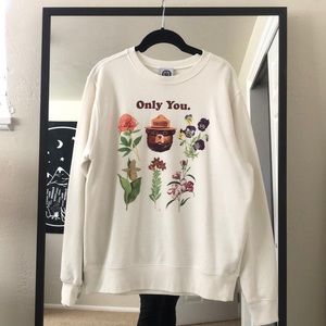 Only you. Smokey Bear crew neck sweater